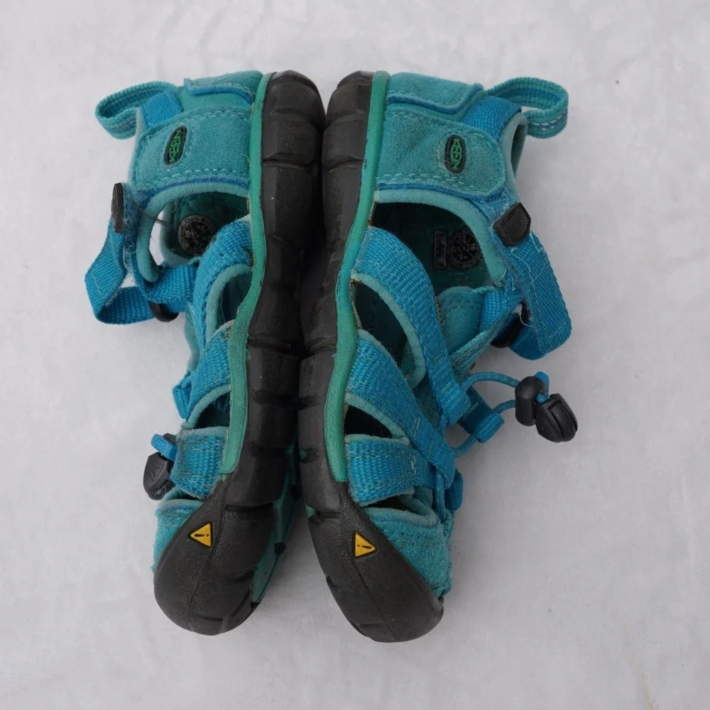 Keen Newport H2 Kids Size 10 Sandals Shoes‎ Slingback Casual Turquoise Hiking